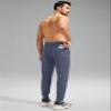Blouty Men's Joggers Pants with Zipper Pockets Stretch Workout Athletic Sweatpants Gym Golf Joggers for Men Casual Running (Dusty Blue, XXL) view 3