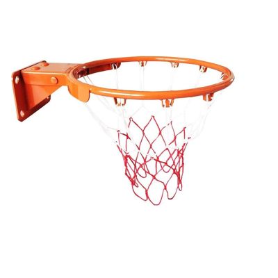 Basketball Hoop and Net Set, Wall Mounted Metal Basketball Hoop, for Bedroom Indoor Outdoor Sport (Diameter 45CM)