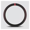 FUERU Car Steering Wheel Cover Set Car Steering Wheel Cover Breathable Leather Comfortable Shock Absorption Fashion Car Interior (Color : 2#) view 1