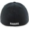 47 Men's Black Las Vegas Raiders Gridiron Classics Franchise Legacy Fitted Hat view 2
