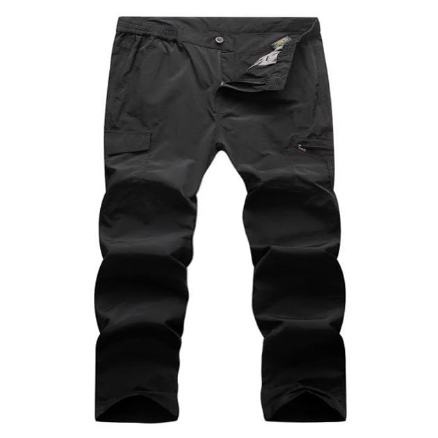 Cargo Pants Mens Big Boys Quick Drying Sports Outdoors Camping UPF Sun Protection Surf Flex Waist Pants Multi Pockets
