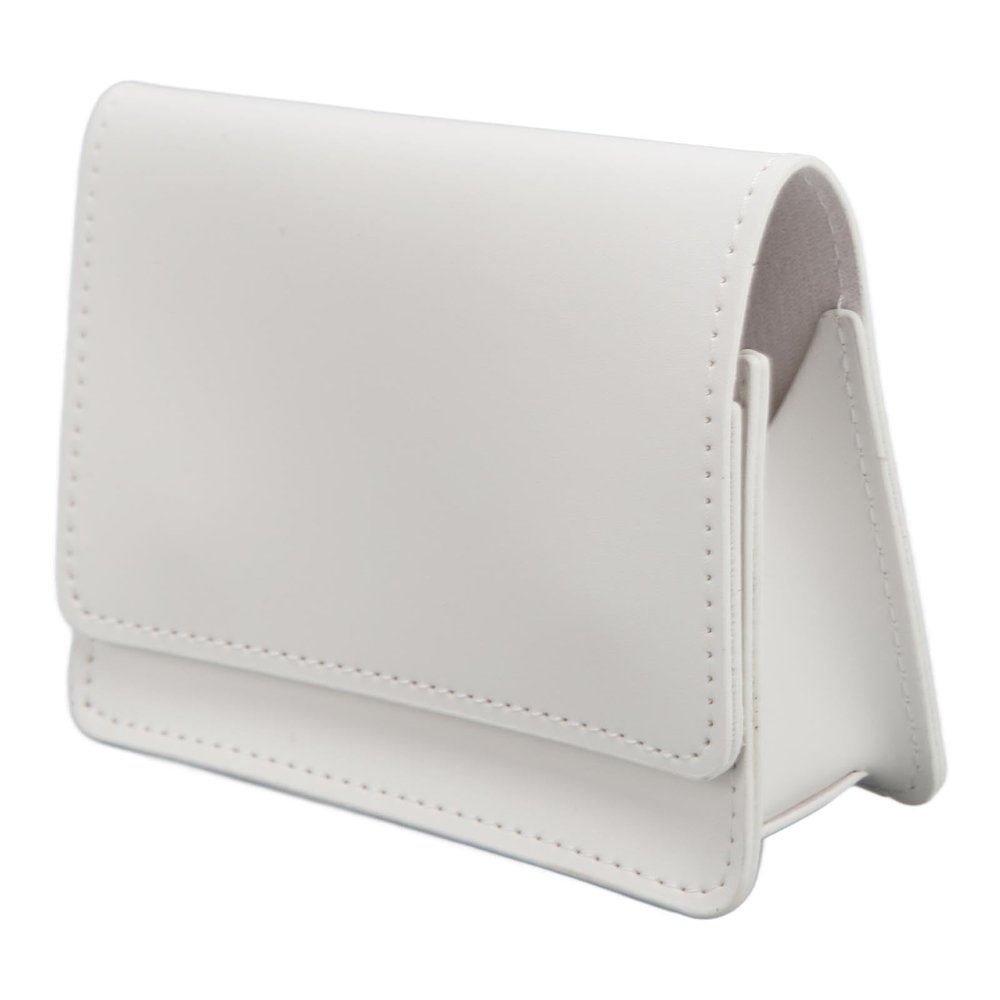 Jauarta Golf Rangefinder Carrying Case Waterproof White Golf Rangefinder Case for Golf Budy for Tectec for Royal Lions