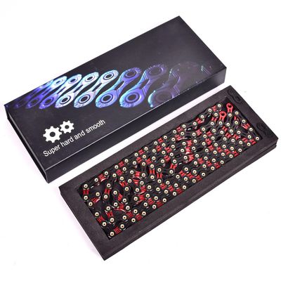 Bike Chain for MTB Road Bicycle Multi-Function Bike with Bicycle Buckle Speed Quick Link 12 Speed 126Links