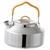 Sosoport Stainless Steel Camping Pot Camp Coffee Pot Stainless Steel Water Bottle Gsi Camping Cookware Hiking Whistling Teapot Tea Pots Stove Tea Pots Make Tea Kettle China view 1