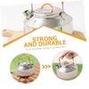 Sosoport Stainless Steel Camping Pot Camp Coffee Pot Stainless Steel Water Bottle Gsi Camping Cookware Hiking Whistling Teapot Tea Pots Stove Tea Pots Make Tea Kettle China view 2