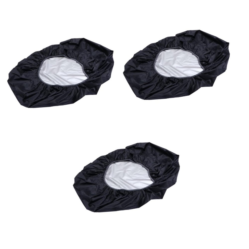 INOOMP 3pcs Lightweight Rear Seat Rain Cover for Cycling Easy to Use Compact Design for Stress Travel and