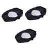 INOOMP 3pcs Lightweight Rear Seat Rain Cover for Cycling Easy to Use Compact Design for Stress Travel and view 1