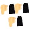 KALLORY 3sets Bald Cap for Women and Men Latex Bald Head Cap Wig Cover for Dress up Makeup view 1