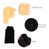 KALLORY 3sets Bald Cap for Women and Men Latex Bald Head Cap Wig Cover for Dress up Makeup view 3