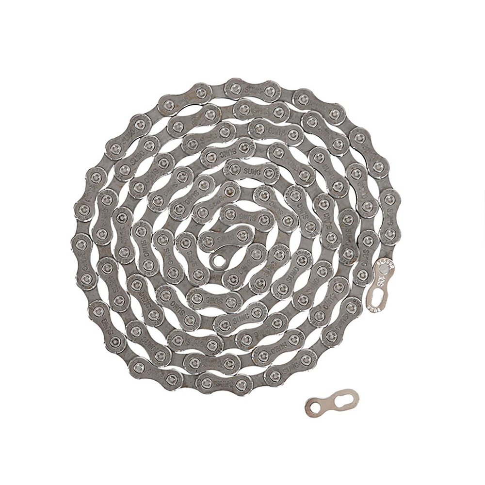 Bike Chain for MTB Road Bicycle Multi-Function Bike with Bicycle Buckle Speed Quick Link 6/7/8 Speed 116Links