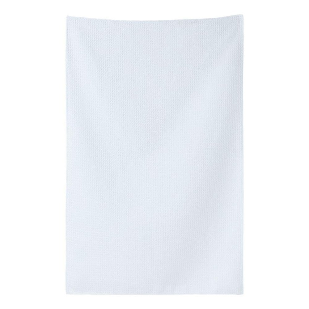 Liberty Bags Sublimation Waffle Weave Golf Towel, One Size, White