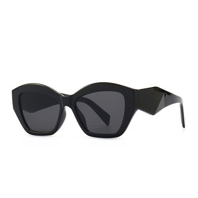 XLUMIO Sunglasses Women Vintage Sun Glasses Retro Black Ladies Cat Eye Eyewear Eyeglasses,BLACK,one size
