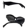 XLUMIO Sunglasses Women Vintage Sun Glasses Retro Black Ladies Cat Eye Eyewear Eyeglasses,BLACK,one size view 4