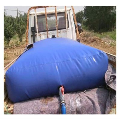 PHLEPS Garden Collapsible Water Container, Outdoor Portable Water Storage Bag, for Farm Watering PVC Water Tank Save Space Convenience Transporting, Customizable (Color : Blue, Size : 670L/1.5x0.9x0