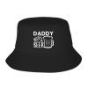 fwoeqiz Daddy Needs A Beer Bucket Hat Fisherman Hats Trendy Sunhat for Men Women Beach Cap Black view 1