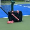 Pickleball Puffer Bag - Quilted Pickleball Bag - High Fashion Puffer Pickleball Bag for Women - Gift Sports Bag (Pink/Orange/White) view 2
