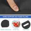 PATIKIL Foam Stadium Seat Cushion, 8 Pack Hard & Strong Portable Stadium Seat Pad for Bleacher Hard EVA Cushion Outdoor Seating for Spectating Sport Camping, Black view 2