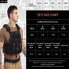 Tuxapo Tactical Molle Vests with Triple mag Pouch and Side Cummerbund Pouches, Quick Release Vests for Men view 4