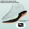 AOV Womens Walking Orthotic Shoes Lightweight Breathable Sneakers with Arch Support for Running Gym Workout Blackgreen 8.5 view 4