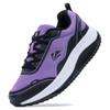 QAUPPE Womens Walking Shoes with Arch Support Wide Orthotic Athletic Sneakers Plantar Fasciitis Tennis for Heel and Foot Pain Relief BlackPurple US 11 view 1