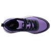 QAUPPE Womens Walking Shoes with Arch Support Wide Orthotic Athletic Sneakers Plantar Fasciitis Tennis for Heel and Foot Pain Relief BlackPurple US 11 view 3