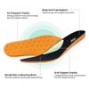 QAUPPE Womens Walking Shoes with Arch Support Wide Orthotic Athletic Sneakers Plantar Fasciitis Tennis for Heel and Foot Pain Relief Blackwhite US 7 view 4