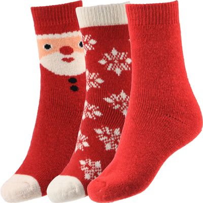 BomKinta Women Winter Solid Boots Socks Thick Warm Wool Socks Cozy Crew Socks for Women Christmas Gift