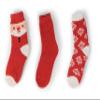 BomKinta Women Winter Solid Boots Socks Thick Warm Wool Socks Cozy Crew Socks for Women Christmas Gift view 3