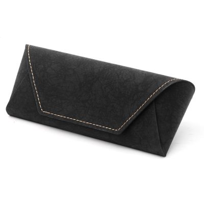 Face Shadow Glasses Case Hard Shell Light Portable Eyeglass Case PU Leather Magnetic Closure Sunglasses Case