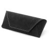 Face Shadow Glasses Case Hard Shell Light Portable Eyeglass Case PU Leather Magnetic Closure Sunglasses Case view 1
