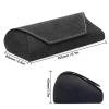 Face Shadow Glasses Case Hard Shell Light Portable Eyeglass Case PU Leather Magnetic Closure Sunglasses Case view 2