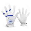 GRASKY 1 Pair Junior Golf Gloves - Breathable Anti-Slip Sports Gloves for Kids Boys and Girls (14#,blue) view 2