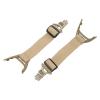 2Pcs Hunting Goggle Straps, Goggle Band Strap, Strong Extensible Goggle Elastic Band, Lightweight Portable Goggle Strap, Wear Proof Strap with Double Fastening Rings for Fast Rail Outdoor(Sand Color) view 2