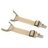 2Pcs Hunting Goggle Straps, Goggle Band Strap, Strong Extensible Goggle Elastic Band, Lightweight Portable Goggle Strap, Wear Proof Strap with Double Fastening Rings for Fast Rail Outdoor(Sand Color) view 4