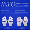 GRASKY 1 Pair Junior Golf Gloves - Breathable Anti-Slip Sports Gloves for Kids Boys and Girls (17#,blue) view 3