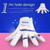 GRASKY 1 Pair Junior Golf Gloves - Breathable Anti-Slip Sports Gloves for Kids Boys and Girls (17#,blue) view 4