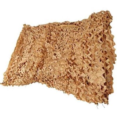 Concealment Net - Camouflage Netting With Mesh Attached - Lightweight And Windbreak - For Garden Privacy Wall Decoration Hunting Military Outdoor Sunshade Hide Army Car Vehicle Cover(Color:Brown,Size: