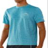 NORTHYARD Men's UPF 50+ Sun Protection Shirts Swim SPF UV Quick Dry Short Sleeve T-Shirts for Athletic Fishing Rash Guard Coral Heather L view 1