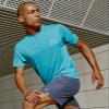 NORTHYARD Men's UPF 50+ Sun Protection Shirts Swim SPF UV Quick Dry Short Sleeve T-Shirts for Athletic Fishing Rash Guard Coral Heather L view 3