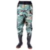 Hip Waders Camo Waterproof Hip Wading Pants, PVC Hunting Boots with Fishing Pants for Men and Women (Color : Green, Size : 10.5) view 1