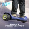 Gyroor Balancing Scooter New G13 All Terrain Balancing Scooter with LED Lights, Self Balancing Off Road with Bluetooth for Kids ages 6-12 and Adults-Black view 2