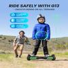 Gyroor Balancing Scooter New G13 All Terrain Balancing Scooter with LED Lights, Self Balancing Off Road with Bluetooth for Kids ages 6-12 and Adults-Black view 4