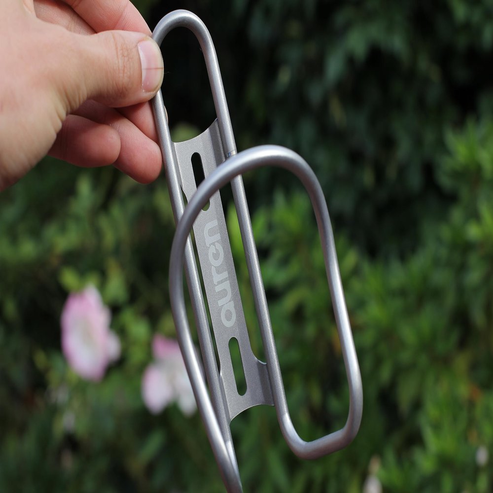 Auren Titanium Bottle Cage - 32g, Slotted