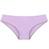 Nikiikoo Kids Girls Swim Briefs Bikini Bottoms Swimwear Underwear Stretchy Breathable Panties Triangle Shorts Lavender 8 Years view 1