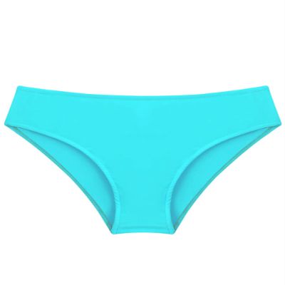 Nikiikoo Kids Girls Swim Briefs Bikini Bottoms Swimwear Underwear Stretchy Breathable Panties Triangle Shorts LightGreen 6 Years