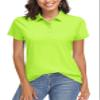 TACVASEN Womens Golf Shirt Short Sleeve Collared Shirts Sun Shirt Athletic Shirts Casual Work Shirts Quick Dry Polo Shirt Bright Green view 1