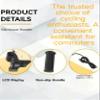 1 Pair EBike Throttle Grip, 12v-84v Universal Electric Bicycle Scooter Waterproof LED Display Handlebar Grip for Motorbike Motorcycle E-Bike Universal Electric Bicycle Scooter view 4
