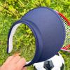 2 Pack Sun Visor Hats Women Men Clip On Wide Brim Visors Hat Outdoor Sports Golf Beach Travel Tennis Caps (White+Navy) view 3