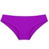 Nikiikoo Kids Girls Swim Briefs Bikini Bottoms Swimwear Underwear Stretchy Breathable Panties Triangle Shorts Purple 10 Years view 1