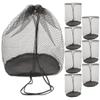 Sosoport Cone Mesh Storage Bag 8pcs for Soccer Cones Drill Holders Mesh Shell Pouches Handheld Wear-resistant Easy to Use for Boys and Girls Adults view 1